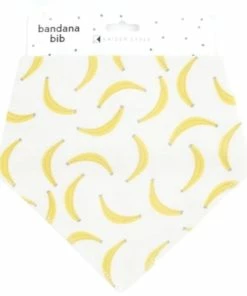 K KIDS CHILDRENS BIBS BANANAS