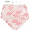 K KIDS CHILDRENS BIBS FLAMINGO