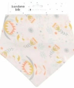 K KIDS CHILDRENS BIBS FOLK FLORAL