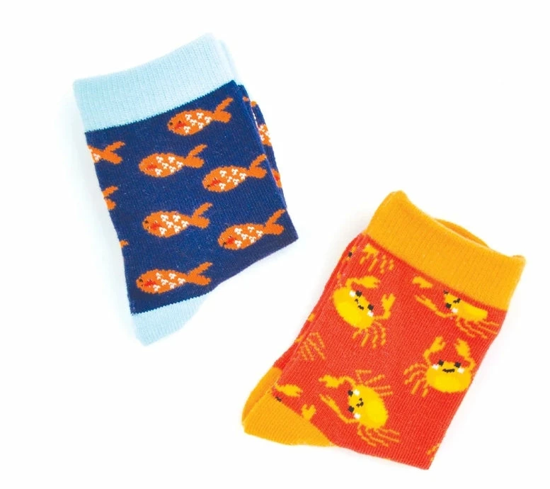 K STYLE SOCKS 2-3 BEACHY 1 K STYLE SOCKS 2-3 BEACHY