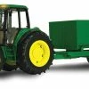 JD TRACTOR AND WAGON 7430