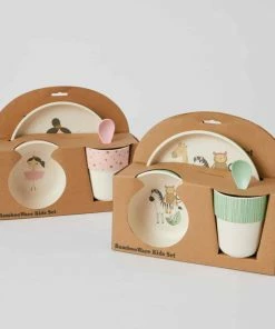 PILBEAM KIDS 4PC DINING SET NOVELTY AST