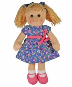 RAGDOLL YD1004 ROSIE BLUE FLORAL DRESS