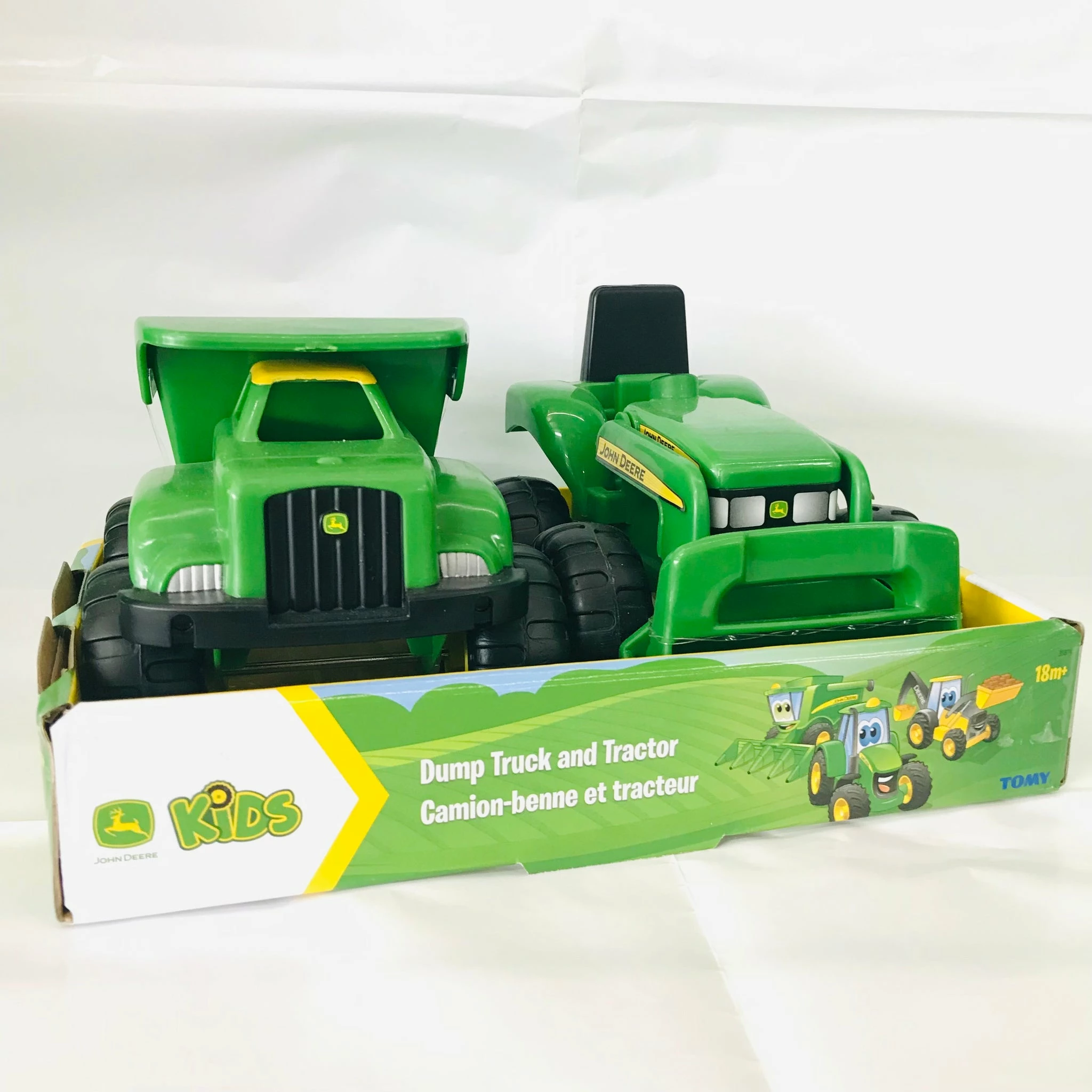 JD 15CM SANDBOX VEHICLE 2PK 1 JD 15CM SANDBOX VEHICLE 2PK