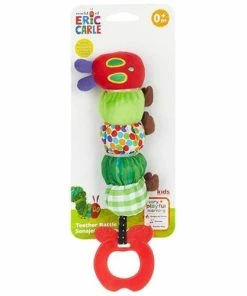TEETHER RATTLE VERY HUNGRY CATERPILLAR