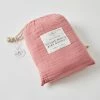 PILBEAM DBL MUSLIN BLANKET DUSTY ROSE