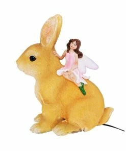FAIRY NIGHT LIGHT RABBIT & FAIRY