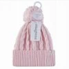 SNUGTIME COTTON CABLE BEANIE PINK MED