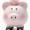 PIGGYBANK LARGE PRINCESS PIG