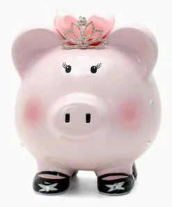 PIGGYBANK LARGE PRINCESS PIG