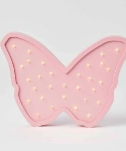WOODEN LIGHT BUTTERFLY