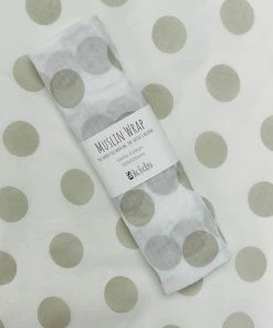 ES KIDS MUSLIN WRAP DOT GREY