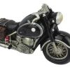 MONEY BOX BLACK HARLEY BIKE