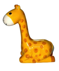 MONEY BOX SITTING GIRAFFE