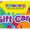 $20.00 TOYWORLD GIFT CARD
