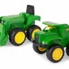 JD SANDBOX DUMP TRUCK AND TRACTOR