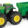 JD L&S MONSTER TREADS TRACTOR W WAGON