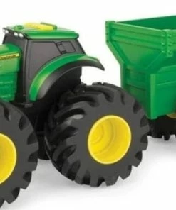 JD L&S MONSTER TREADS TRACTOR W WAGON