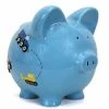 PIGGYBANK BLUE CONSTRUCTION