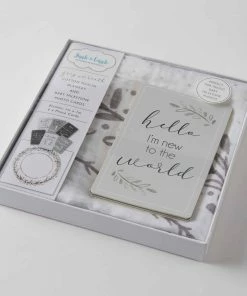 PILBEAM MILESTONE MUSLIN SET GREY WREATH