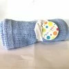 COTTON CELLUAR BABY BLANKETS ASSTD COLOR