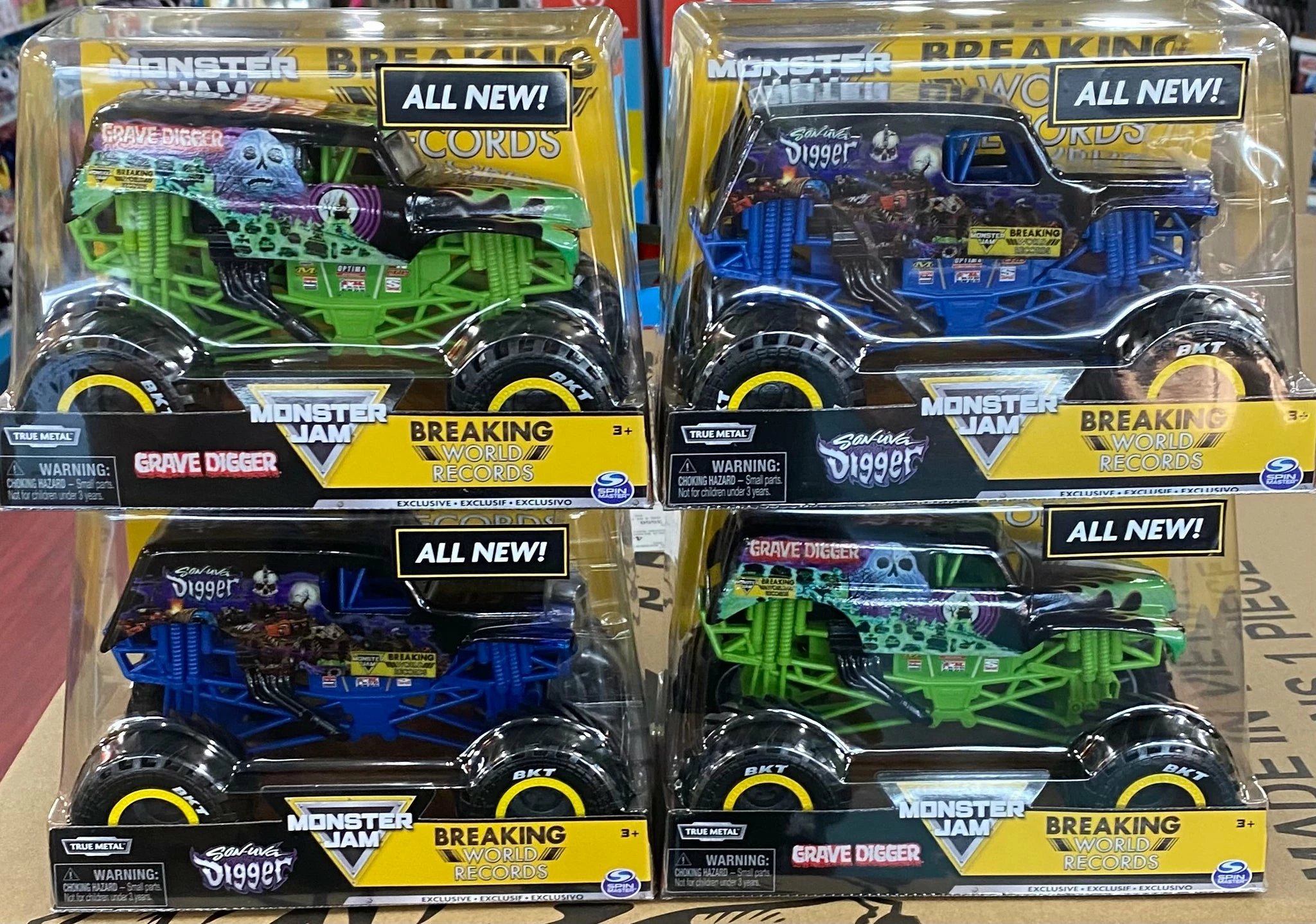 MONSTER JAM 1:24 D/C TRUCK WORLD REC AST 3 MONSTER JAM 1:24 D/C TRUCK WORLD REC AST - Image 3