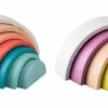 WOODEN STACKING RAINBOW SET