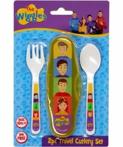 THE WIGGLES FORK & SPOON TRAVEL CUTLERY
