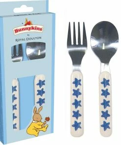 BUNNYKINS SPOON & FORK SET SHINING STAR