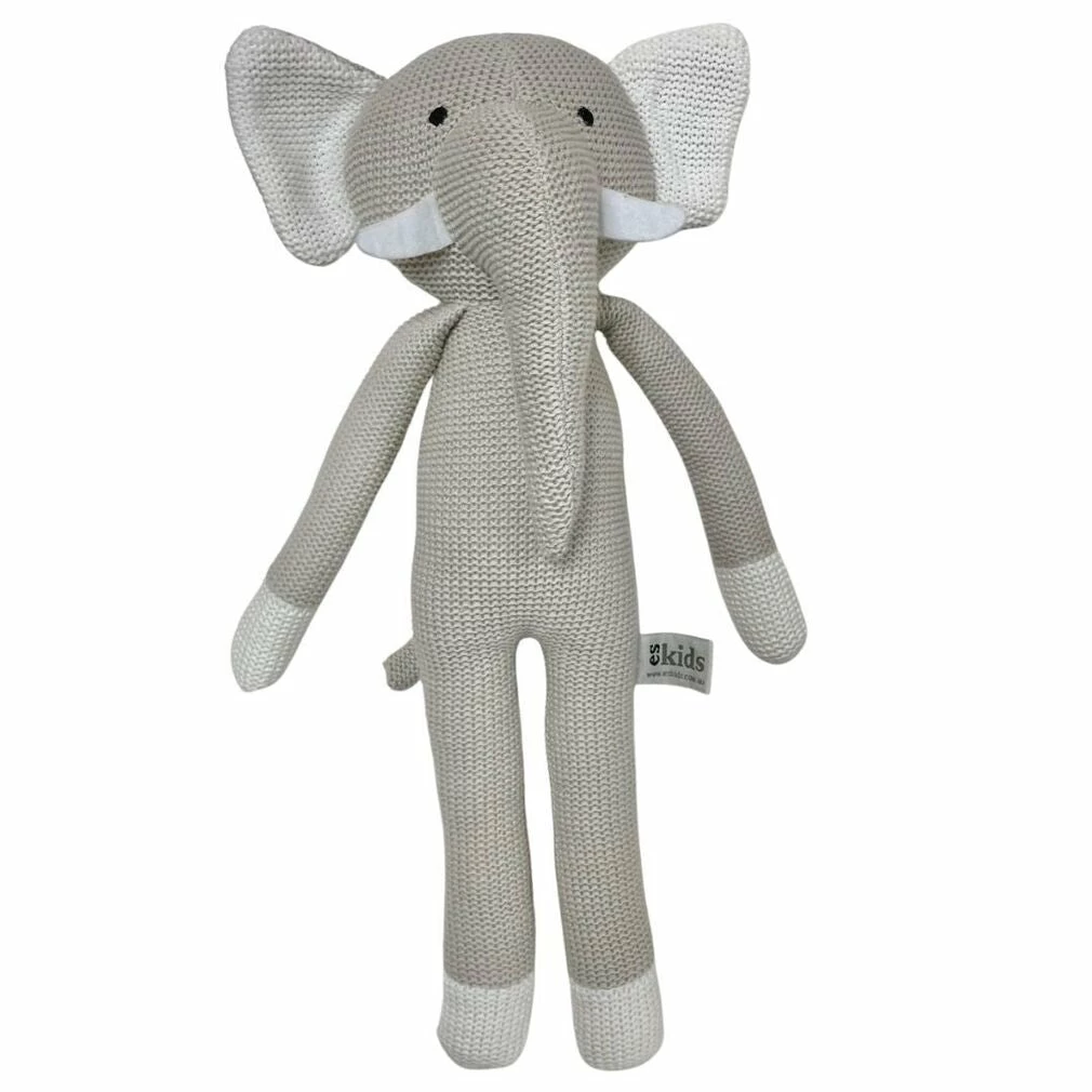 ES KIDS KNITTED ANIMAL LGE ELEPHANT 1 ES KIDS KNITTED ANIMAL LGE ELEPHANT