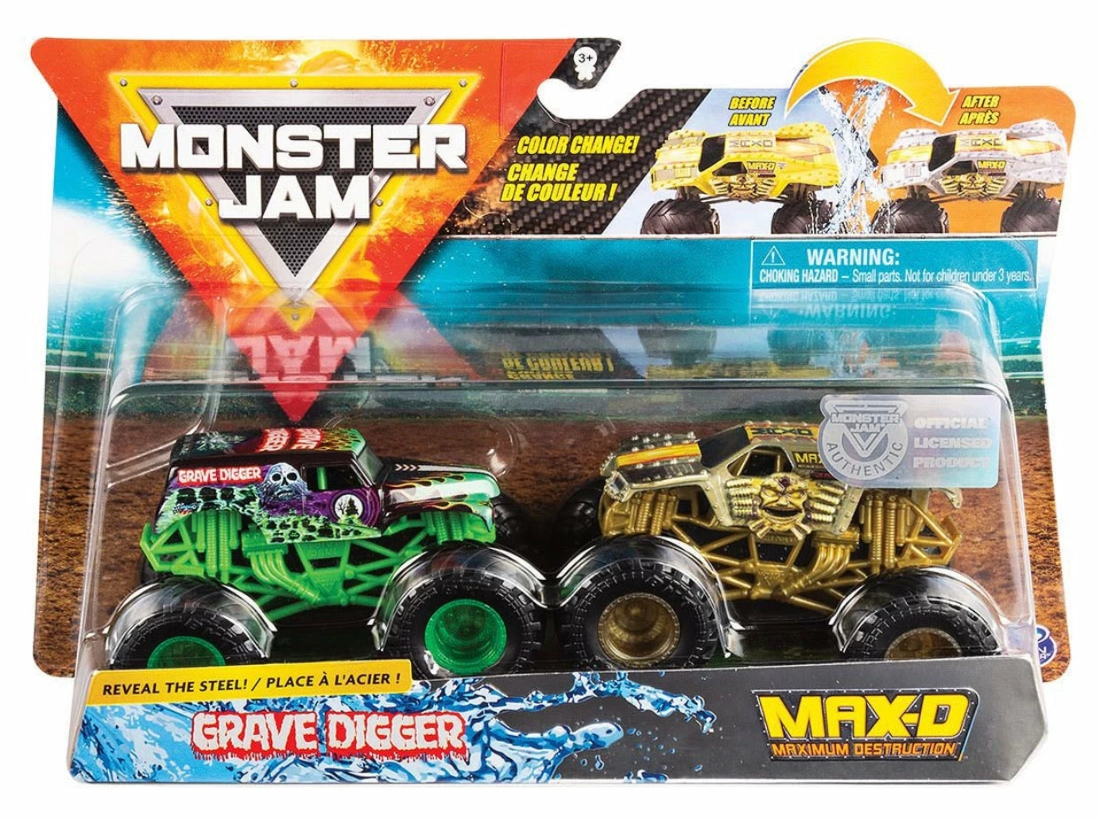 MONSTER JAM 1:64 D/C TRUCKS 2 PK 5 MONSTER JAM 1:64 D/C TRUCKS 2 PK - Image 5