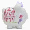 PIGGYBANK FANCY FAIRY CASTLE