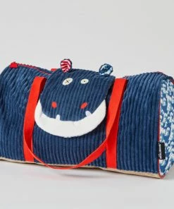 PILBEAM CORD WEEKEND BAG HIPPO