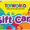 $100.00 TOYWORLD GIFT CARD