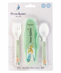 PETER RABBIT FORK & SPOON TRAVEL CUTLERY