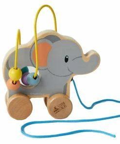 PILBEAM WOODEN ELEPHANT BEAD COASTER