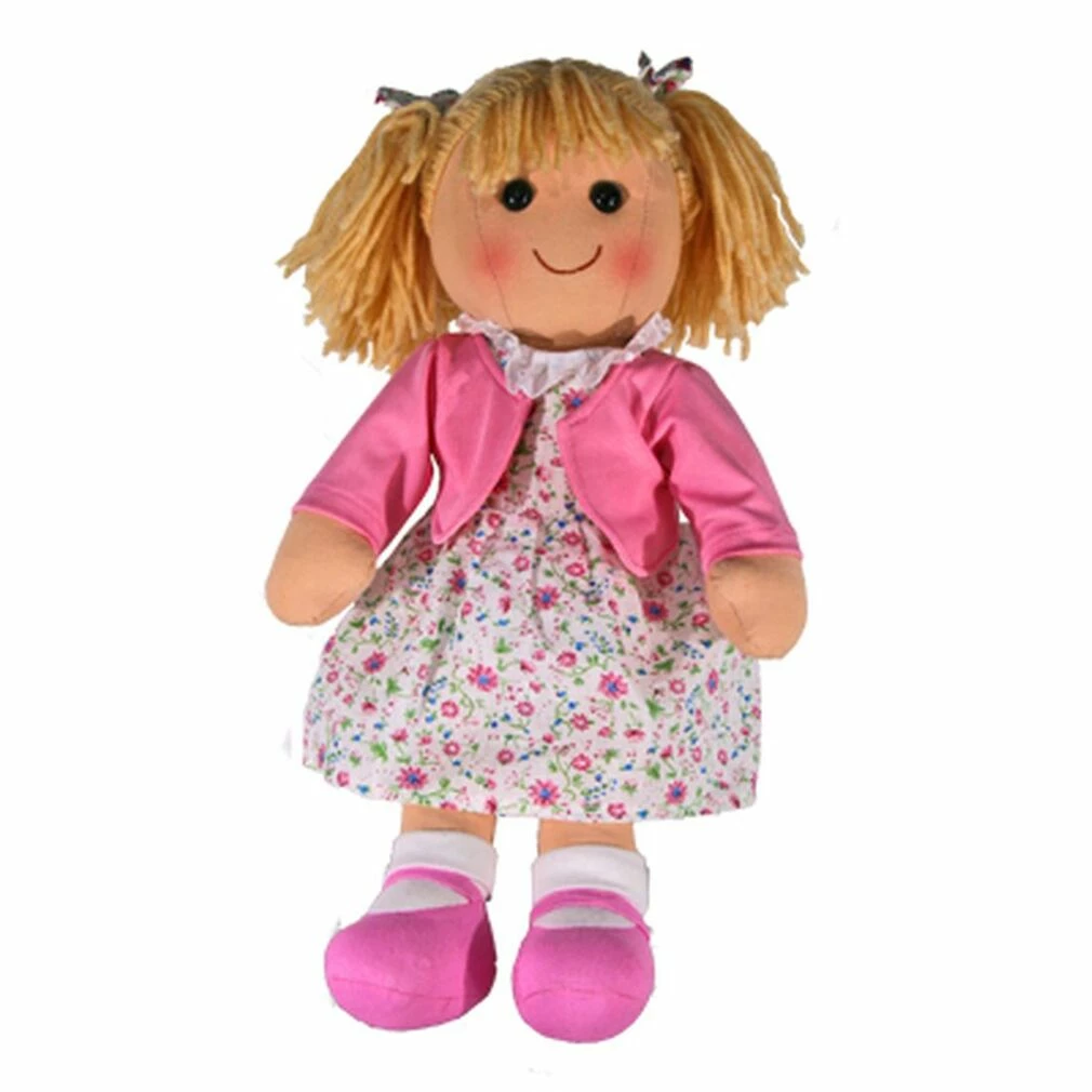 RAG DOLL YD1024 PEGGY PINK CARDI 1 RAG DOLL YD1024 PEGGY PINK CARDI