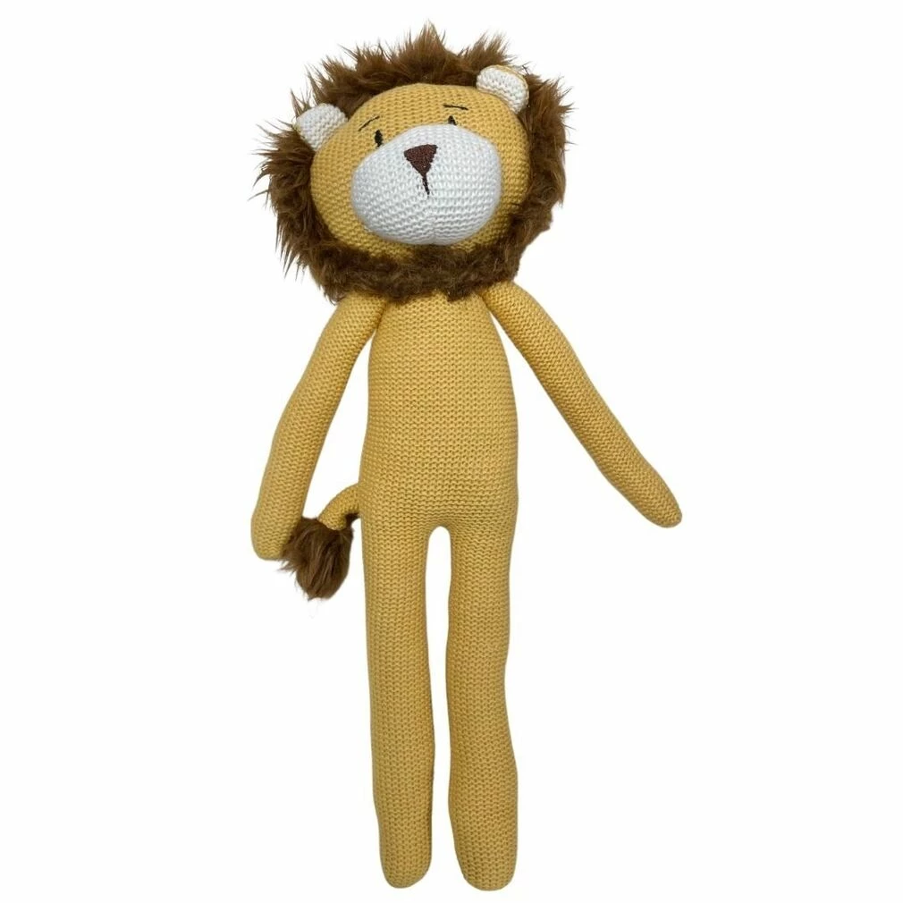 ES KIDS KNITTED ANIMAL LGE LION 1 ES KIDS KNITTED ANIMAL LGE LION
