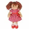 RAGDOLL YD1005 POPPY PINK FLORAL DRESS
