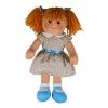 RAG DOLL YD1027 EVIE YELLOW/AQUA DRESS