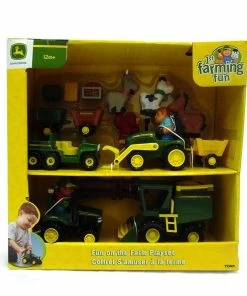 JD BIG RED BARN 4 VEHICLE BONUS SET